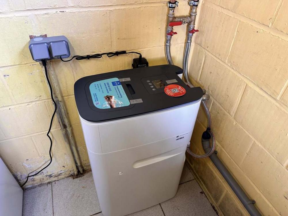 Installation adoucisseur d'eau Tourpes